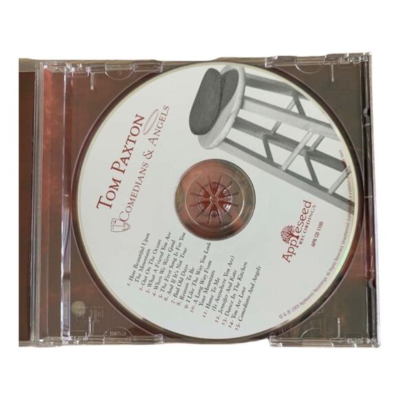 Tom Paxton Comedians And Angels MINT Condition CD Appleseed Records 2008 Folk - Picture 3 of 5